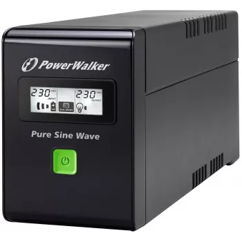 PowerWalker VI 800 SW FR SAI sistema de alimentación ininterrumpida Line-Interactive 0,8 kVA 480 W 2 salidas AC