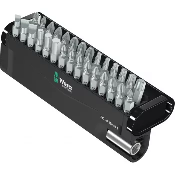 Juego de puntas de destornillador Wera BC 30 Metal 1