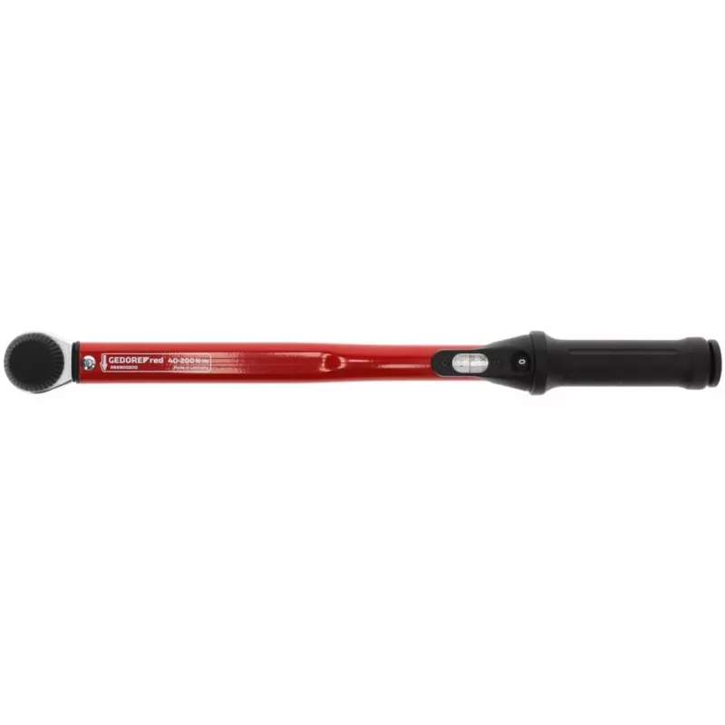 GEDORE rojo Llave dinamométrica 1/2 40-200Nm L.485mm (R68900200)