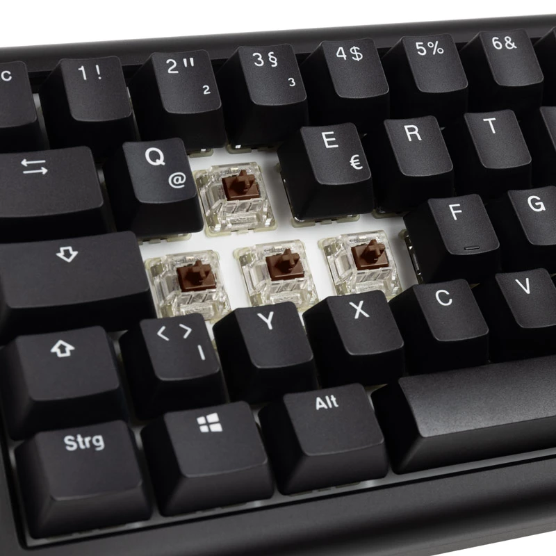 Teclado Ducky Tinker 65 Gaming USB QWERTY negro