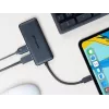 Transcend HUB5C USB 3.2 Gen 2 (3.1 Gen 2) Type-C Negro
