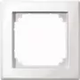 Placa de pared / tapa de interruptor Merten 478119 blanca, tapa de una pieza para interruptores Merten compatibles