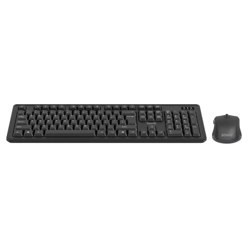 Savio KB-04 Teclado Home/Office USB QWERTY UK International Negro
