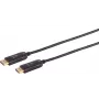 Cable DisplayPort ShiverPeaks 8K 75 m — DisplayPort a DisplayPort, transmisión de señal de alta resolución