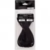 SilverStone SST-PP07-MBB cable alargador ATX de 24 pines, 30 cm, negro