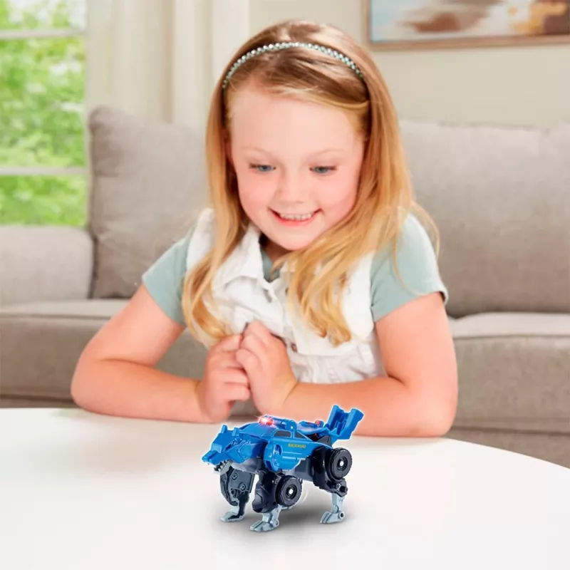 Switch & Go Dinos - OneClick-Mini-Wolf, figura de juego