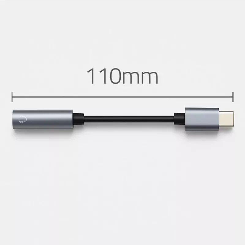 Adaptador USB-C a jack de 3,5mm 10cm
