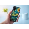 Funda protectora iKins para Samsung Galaxy S20 – diseño Noche estrellada negro