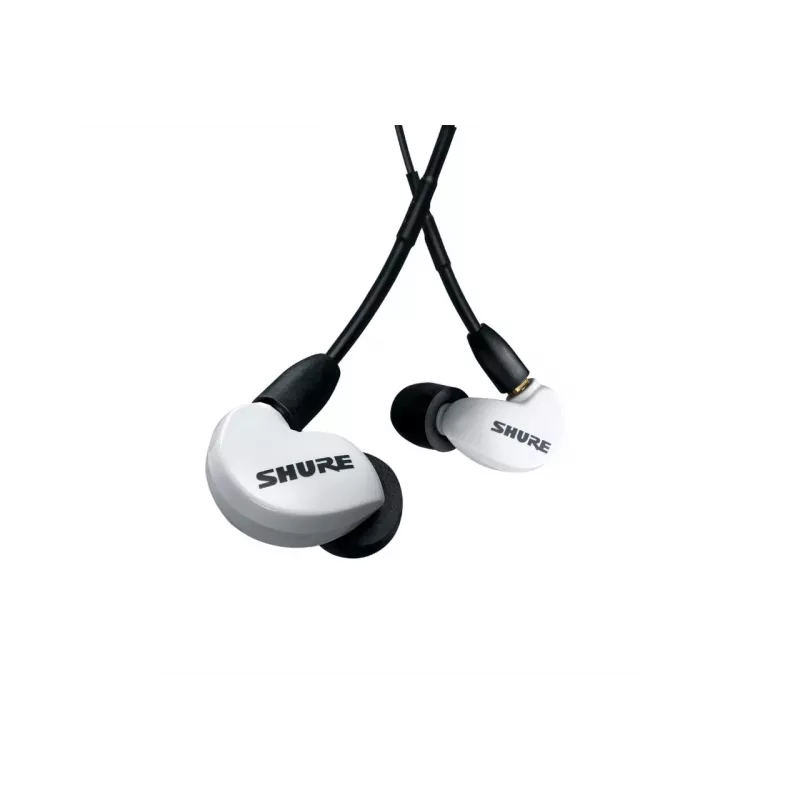 SE215DYWH+UNI-EFS - Auriculares in-ear AONIC215 con transductor único y cable de 3,5 mm (Blanco)