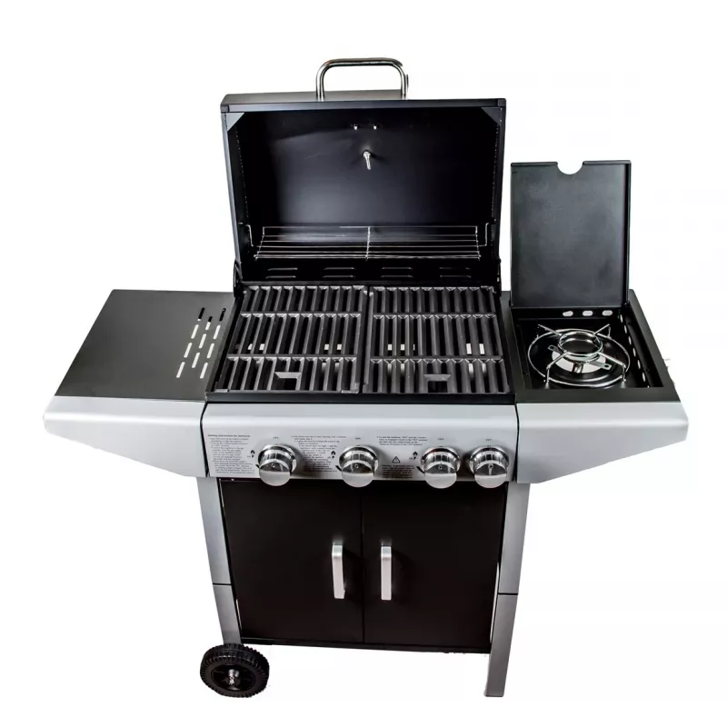 Parrilla de gas Ravanson GO-3 — parrilla de gas compacta, modelo GO-3