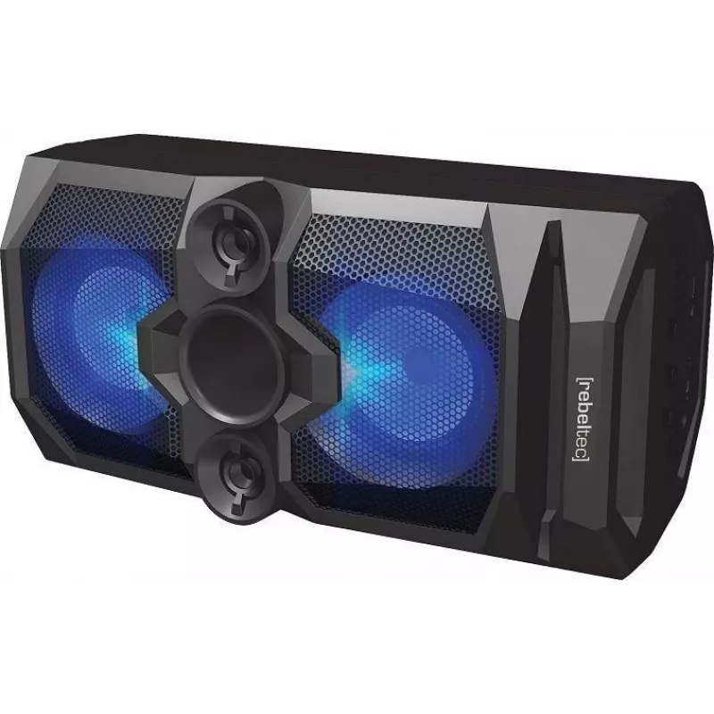Altavoz estéreo Bluetooth portátil Rebeltec SoundBox 480 negro, 50W RMS
