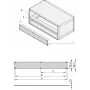SCHROFF PANEL FRONTAL PART. 1U 84HP - Accesorio para rack (20850426)