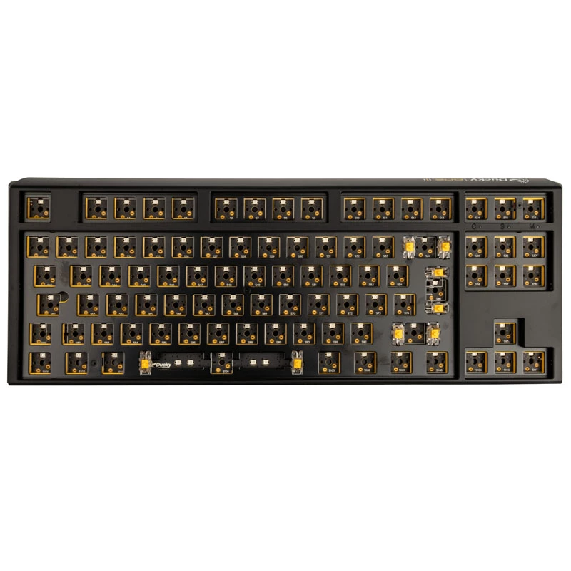 Teclado gaming USB Ducky One 3 Hot-Swap Barebone TKL negro