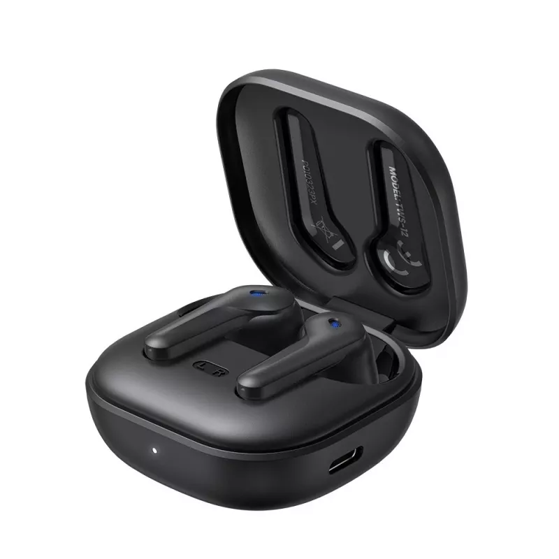Auriculares in-ear SAVIO TWS-12, Bluetooth 5.3, micrófono integrado, negros