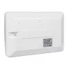 Maclean MCE292 W lámpara LED con número de casa y sensor crepuscular, 12 W, 950 lm, IP65, blanco