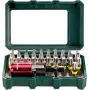 Metabo 626709000 juego de puntas Torx para destornillador, T10/T15/T20/T25/T27/T30/T40, acero cromo-vanadio