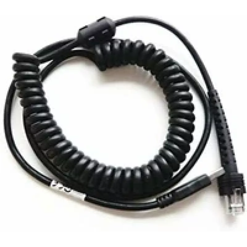 Datalogic CAB-545, cable USB, negro, USB A, RJ-45, recto, recto
