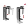 Soporte pasivo Maclean MC-713 S gris
