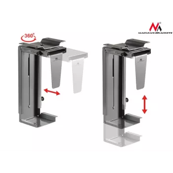 Soporte pasivo Maclean MC-713 S gris