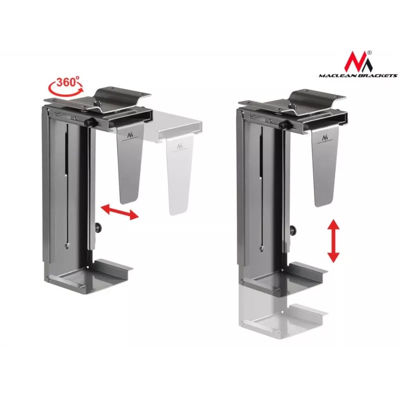 Soporte pasivo Maclean MC-713 S gris