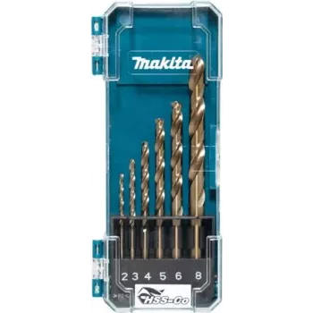Makita D-75758 set de brocas HSS-Co 6 piezas (D-75758)
