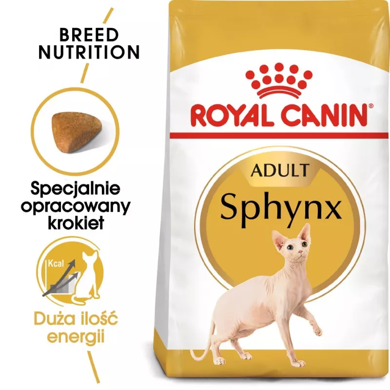 Royal Canin Sphynx Adult comida seca para gatos, 2 kg