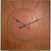 Reloj de pared NeXtime 3112br Wood Square, 50x50 cm, pared, marrón