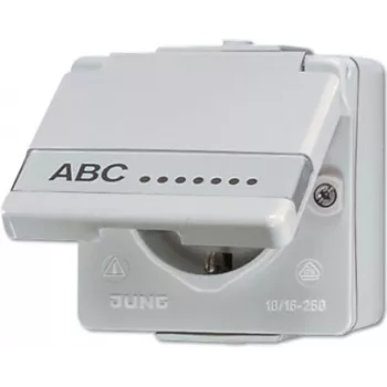 Caja empotrable Type F JUNG 620 NAW