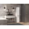Armario de baño NEL IV 31x30x174 cm, blanco, brillo
