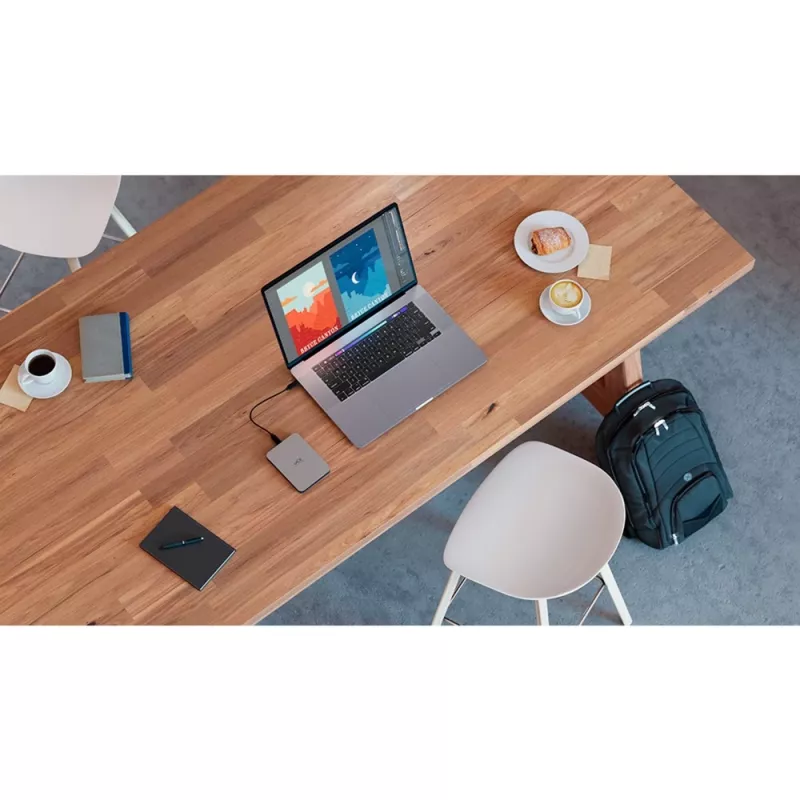 LaCie Mobile Drive Secure STLR2000400 - Disco duro - cifrado - 2 TB - externo (portátil) - USB 3.2 Gen 1 (conector USB-C) - Self-Encrypting