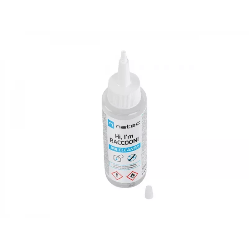 Limpiador de alcohol isopropílico NATEC Racoon 100 ml – limpiador de electrónica y superficies