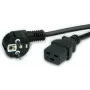VALUE - Cable de alimentación - CEE 7/7 (SCHUKO) (M) a IEC 60320 C19 (H) - AC 250 V - 16 A - 2 m - Negro (19.99.1552)