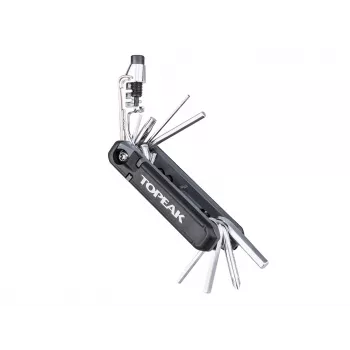 Multitool Topeak Hexus X Negro Acero inoxidable 90mm