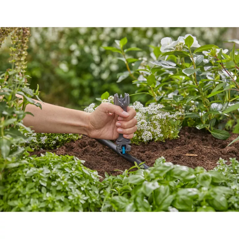 Pieza para sistema de riego Gardena 13313-20 negro riego por goteo