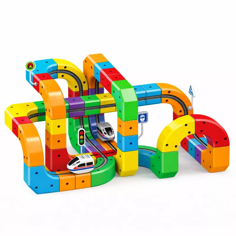 Extralink Toys set de vías magnéticas y tren magnético tren de levitación magnética (150 uds.)