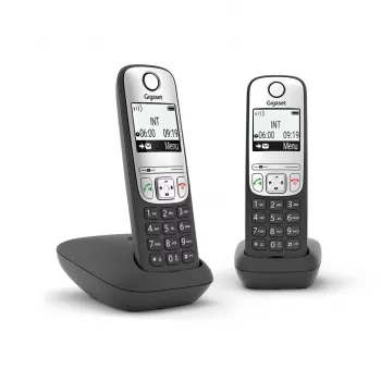 Teléfono inalámbrico Gigaset A690 A Duo negro