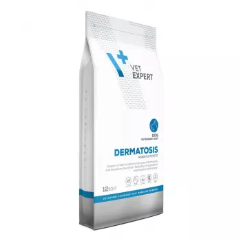 VETEXPERT Veterinary Diet Dermatosis Dog Rabbit & Potato pienso seco para perros 12 kg