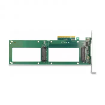 Tarjeta DeLOCK PCI Express 4.0 x8 a 2 x U.2 NVMe SFF-8639 internos Bifurcation