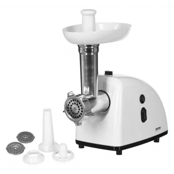 Picadora de carne MPM MMM-05 650 W acero inoxidable, blanca