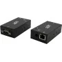 Servidor de dispositivos serie Exsys EX-6111-2POE Ethernet a 1×RS-232 con PoE y fuente de alimentación 5V/4A