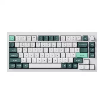 Teclado mecánico Keychron Q1 HE 75 % interruptores magnéticos Shell White