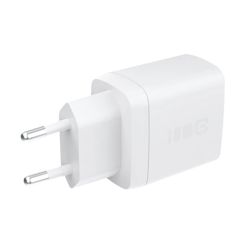 Fuente de alimentación Green Cell PowerSource Solo30 30W blanca — cargador USB-C, 30 W de potencia de salida