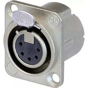 Neutrik NC5FD-LX accesorio de conectividad Plata