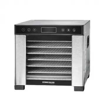 Deshidratador Rommelsbacher DA 650 600 W acero inoxidable, 0,5 m², 35–75 °C, 7 bandejas