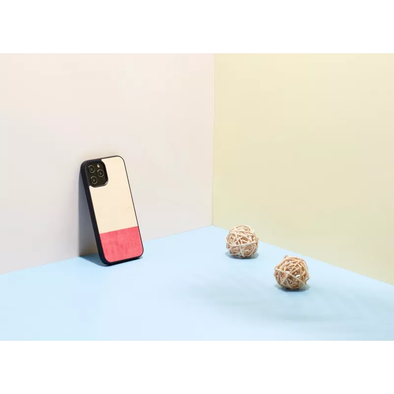 Funda para móvil man and wood para iPhone 12 / 12 Pro — miss match negro