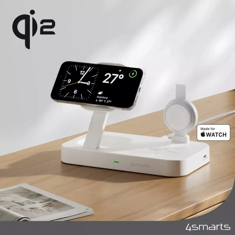 4smarts 540999 Fuente de alimentación Blanca