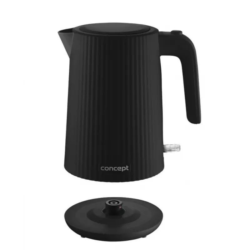 Hervidor de agua 1,7 l Concept RK2391 negro