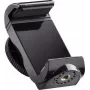Walimex Mantona SM-850 soporte giratorio para smartphone (soporte universal con fijación Twist-Lock, rango de sujeción entre 55 y 85