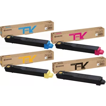 Pack de cartuchos de tóner Kyocera TK-8115 Original 4 colores pack múltiple (set de 4 uds.)