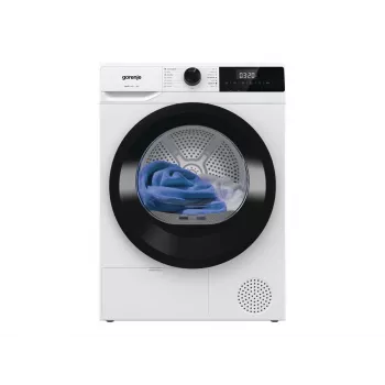 Secadora Gorenje | D2HNE7E | Clase de eficiencia energética E | Carga frontal | 7 kg | Bomba de calor | LED | Profundidad 51 cm | Blanca